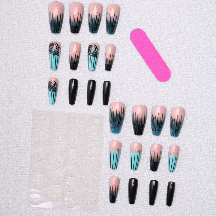 Ombre Gradient Nail Art Extensions Stornfield