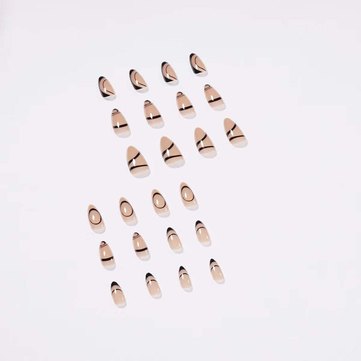 Artificial nails with elegant minimalist design Stornfield