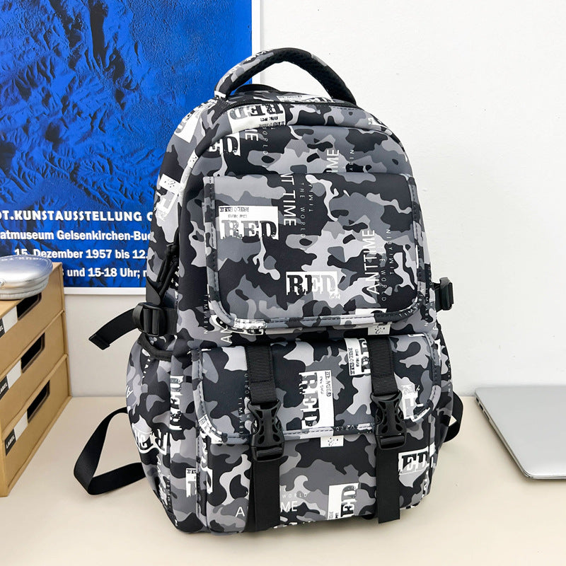 Stylish Camouflage Pattern Backpack Stornfield