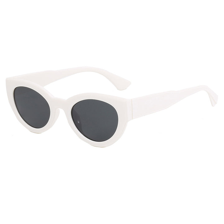 Ladies fashionable square sunglasses with mirrored lenses Stornfield
