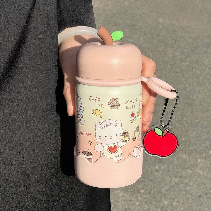 Women portable coffee cup with creative lid Stornfield