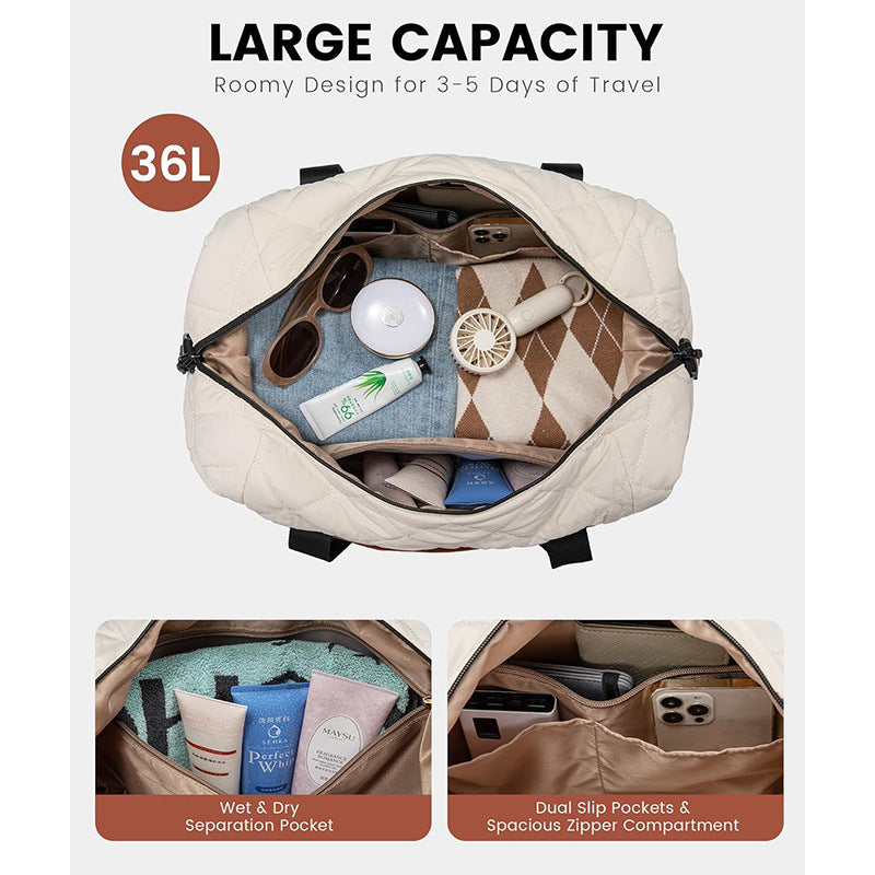 Multifunctional Travel Bag with Insulating Inner Compartment Stornfield