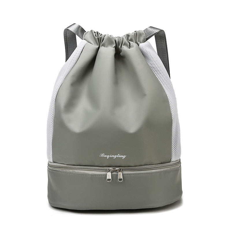 Mesh Drawstring Sports Backpack