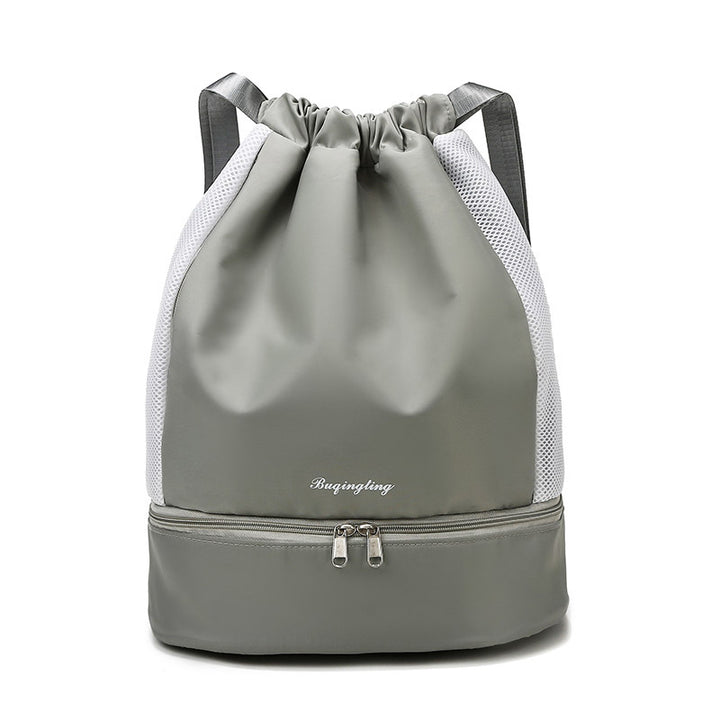 Mesh Drawstring Sports Backpack