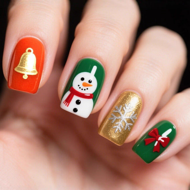 Creative Themed Press-On Nail Art Stornfield