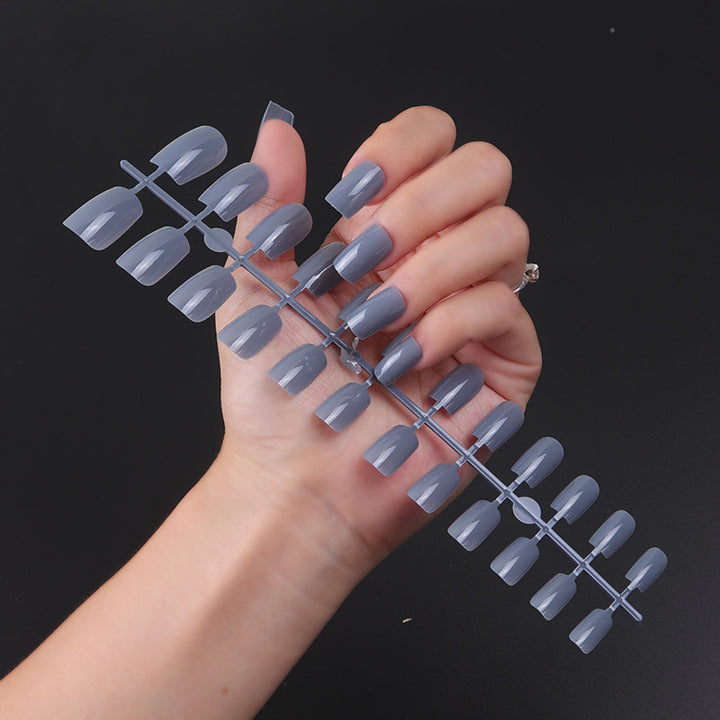 Natural Glossy Press-On Nail Tips Stornfield