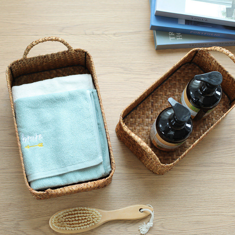 Handwoven Natural Storage Basket Stornfield