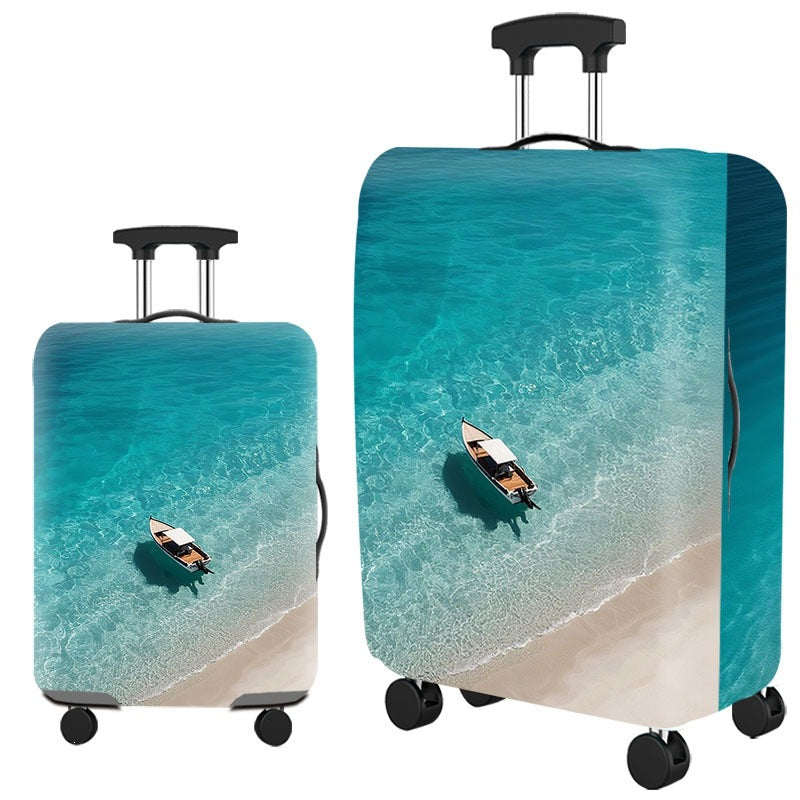 Artistic Cat-Themed Hard Shell Suitcase Stornfield