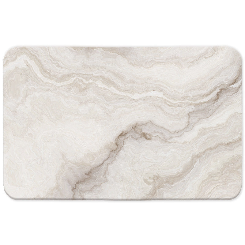 Marble Texture Non-Slip Bath Mat