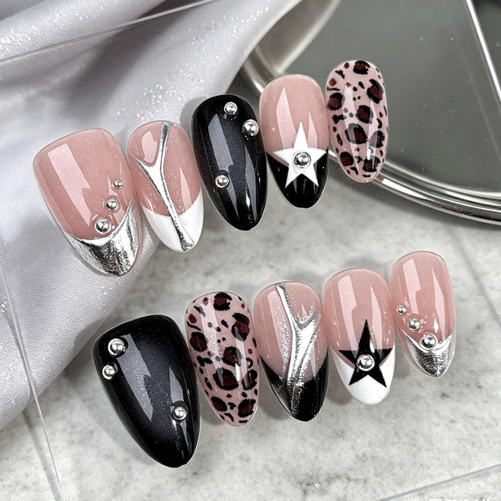 Artistic Glamour Press-On Nail Set