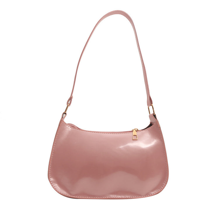 Chic Patent Leather Shoulder Bag Stornfield