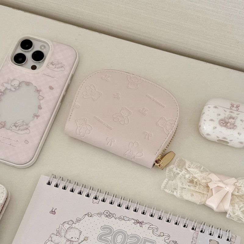 Cute Cartoon-Embossed Mini Pouch Stornfield