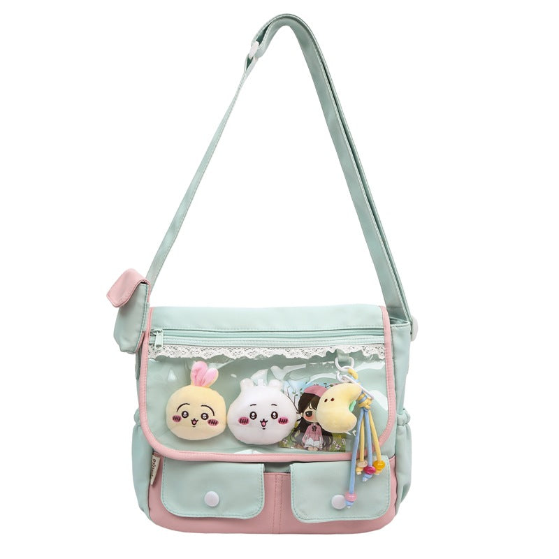 Cute Character-Themed Messenger Bag Stornfield