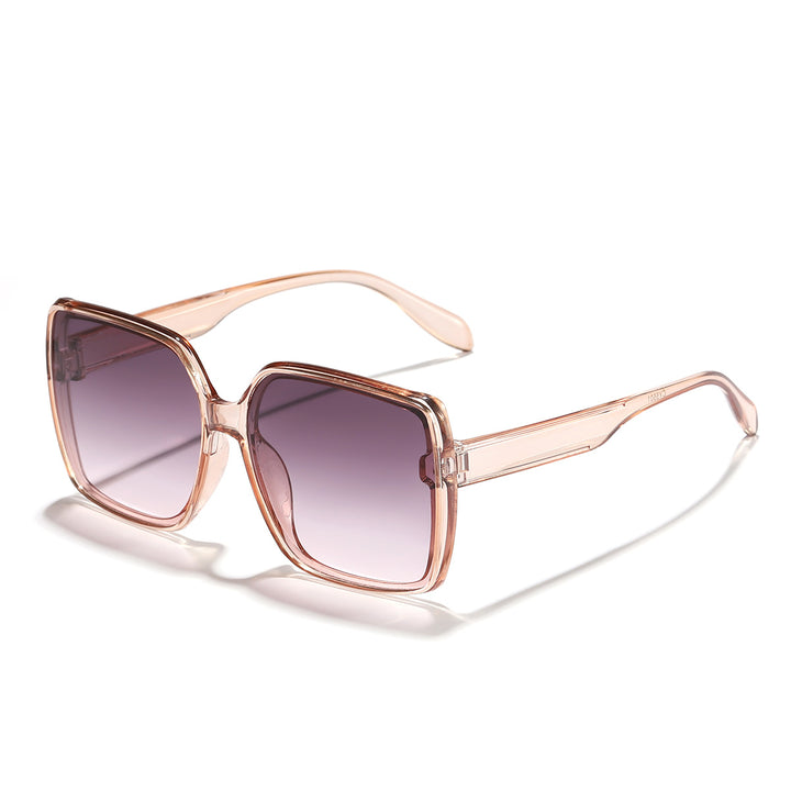 Women's oversized sunglasses with modern square frame and protective lenses Stornfield
