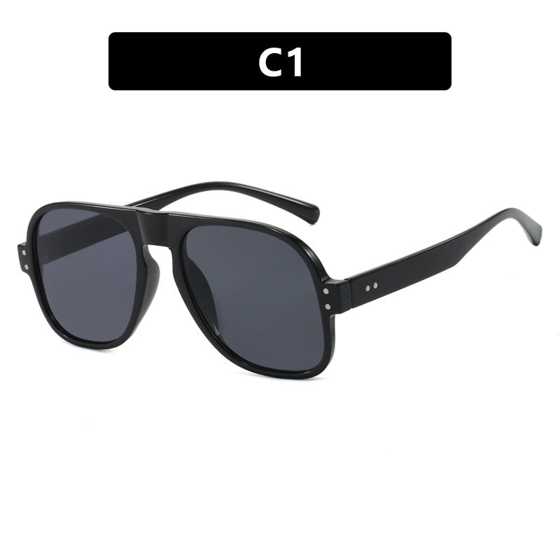 Women's fashionable square sunglasses with sturdy UV protection Stornfield