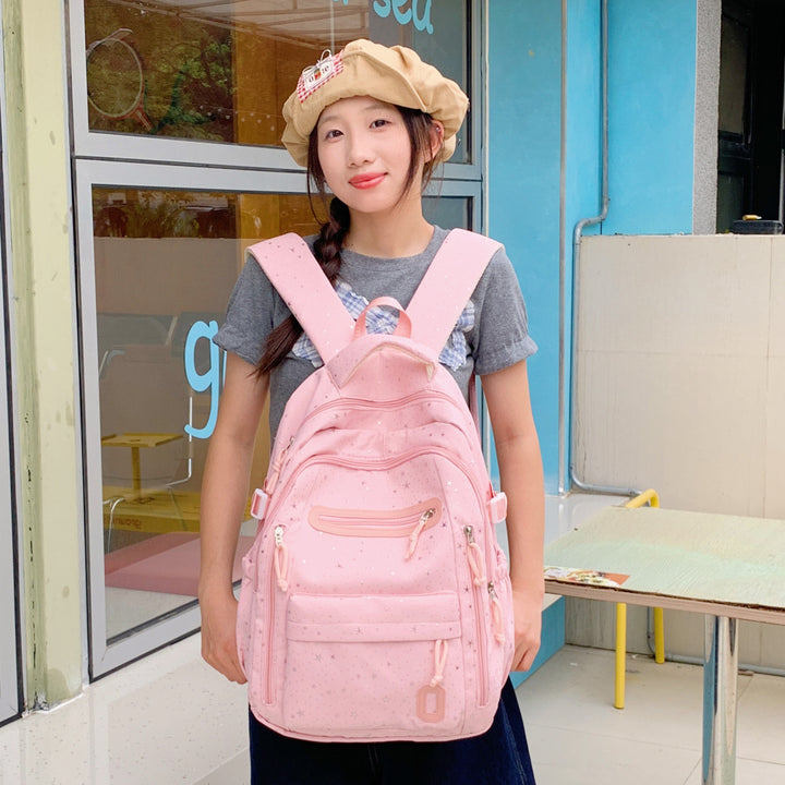 Star Patterned Backpack Stornfield