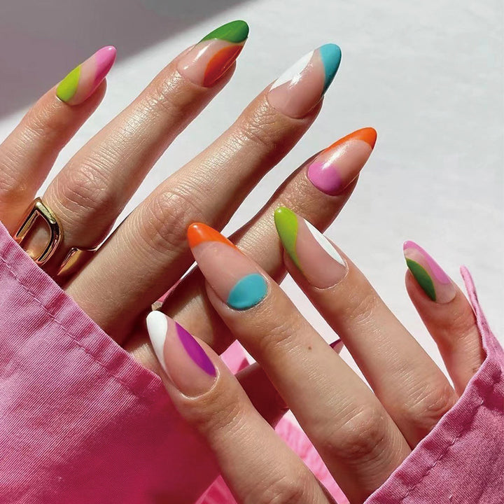 Artful nail art with colorful accents Stornfield