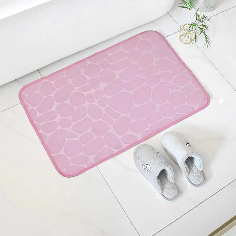 Plush Bathroom Mat