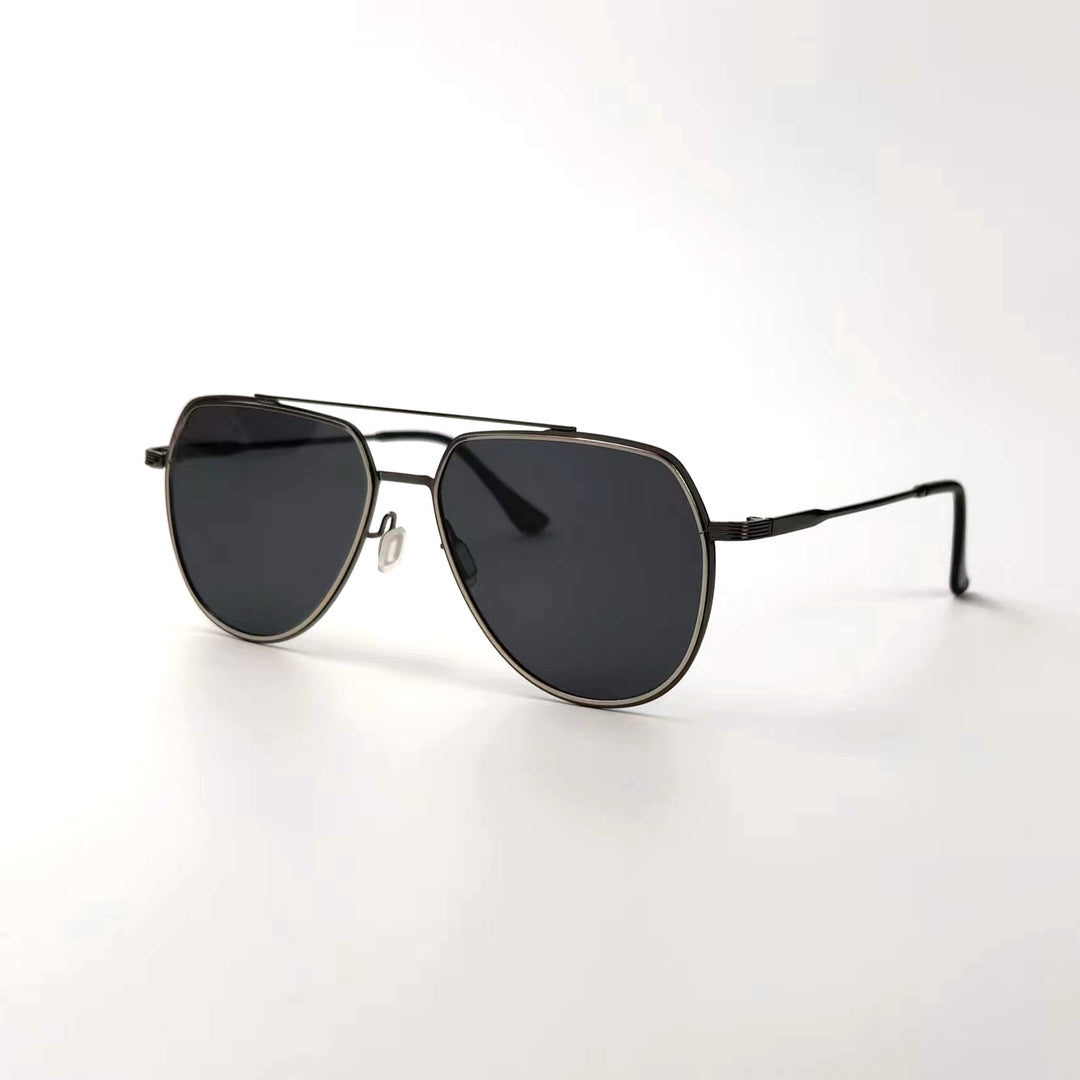 Men's elegant pilot sunglasses with polarizing lenses Stornfield