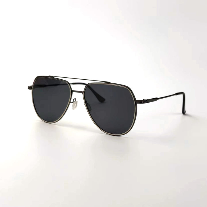 Men's elegant pilot sunglasses with polarizing lenses Stornfield