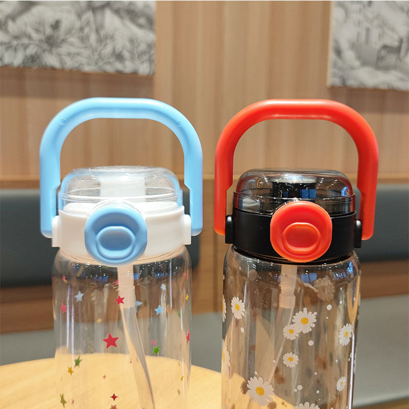 Women’s water bottle with leak-proof lid and integrated straw Stornfield