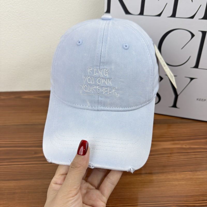 Women's Distressed Motivational Baseball Cap Stornfield