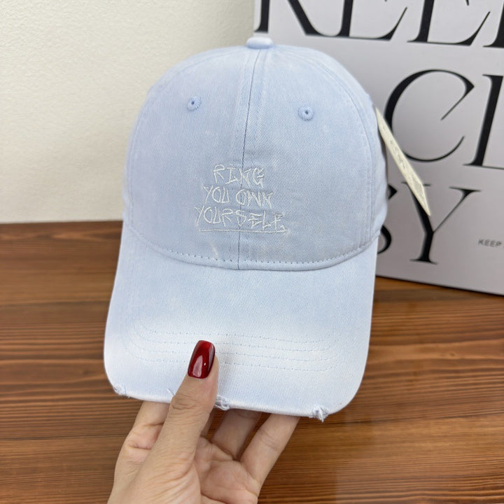 Women's Distressed Motivational Baseball Cap Stornfield