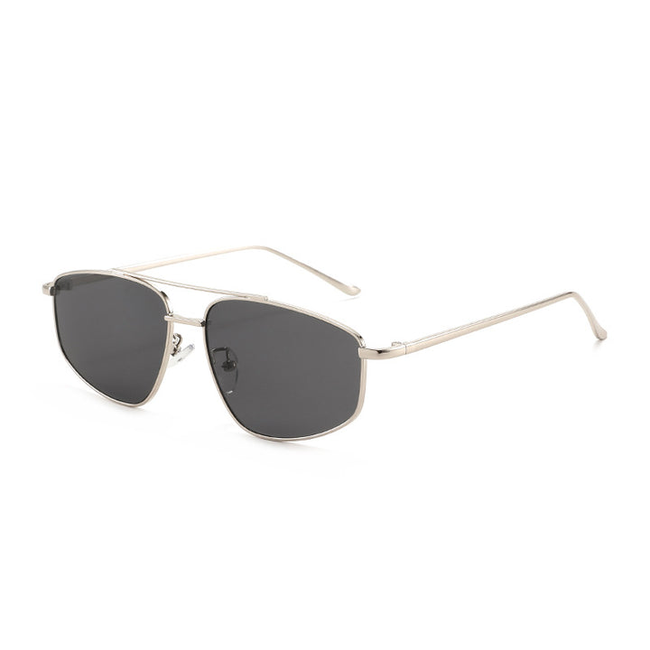 Women's geometric sunglasses with high-quality metal frame and polarized lenses Stornfield