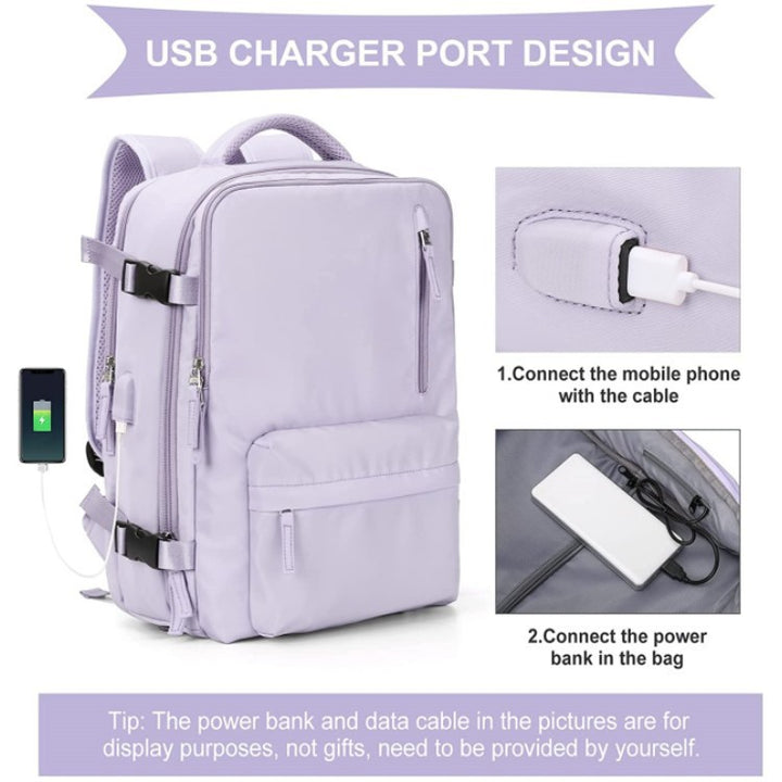 Multi-Functional Travel Backpack with Organizer Compartments Stornfield