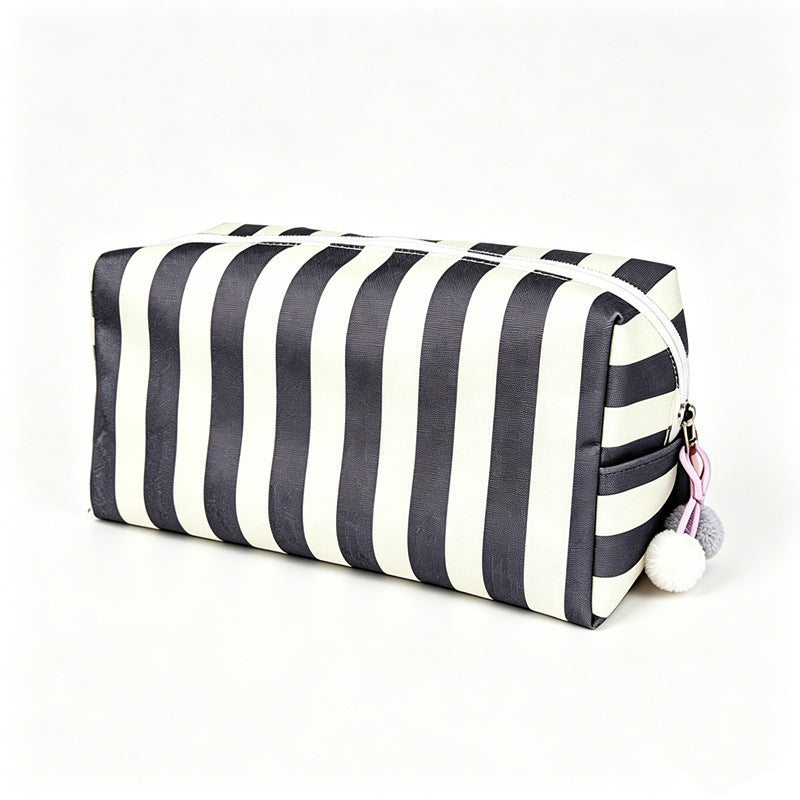 Cosmetic bag with colorful stripes Stornfield