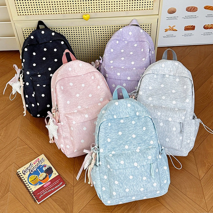 Polka Dot Patterned Backpack Stornfield 1791205640