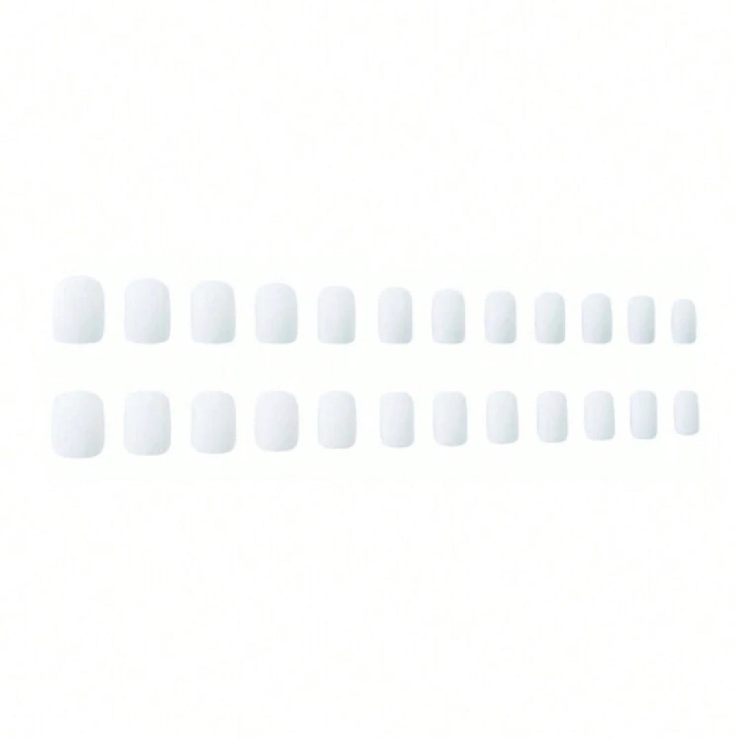 Acrylic nail set with elegant high-gloss finish and easy-care surface Stornfield