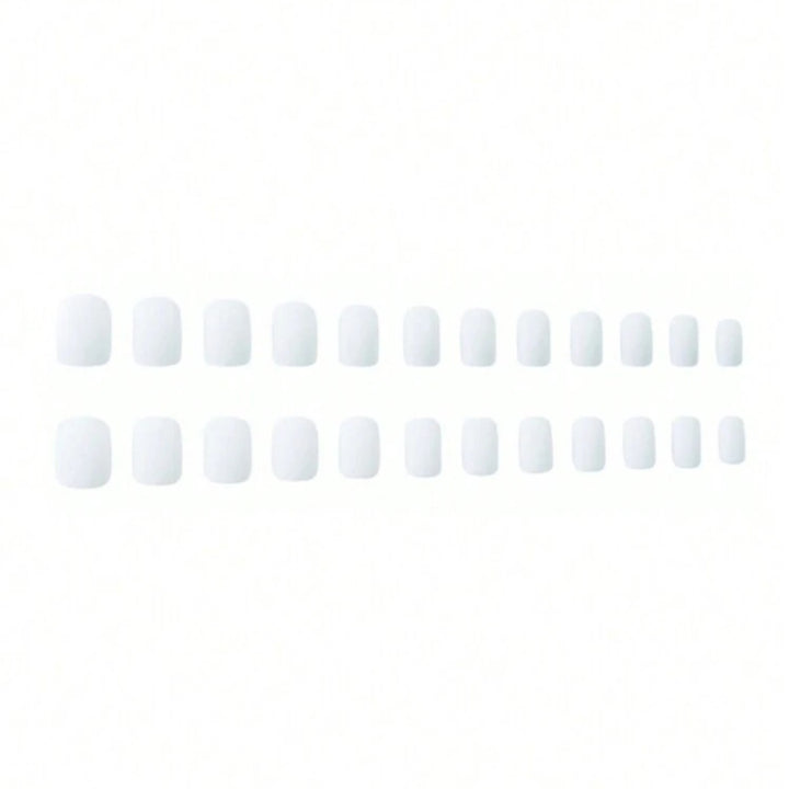 Acrylic nail set with elegant high-gloss finish and easy-care surface Stornfield