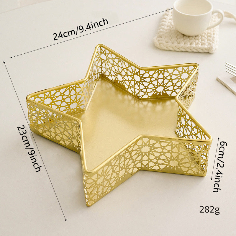 Elegant metal candle holder Stornfield