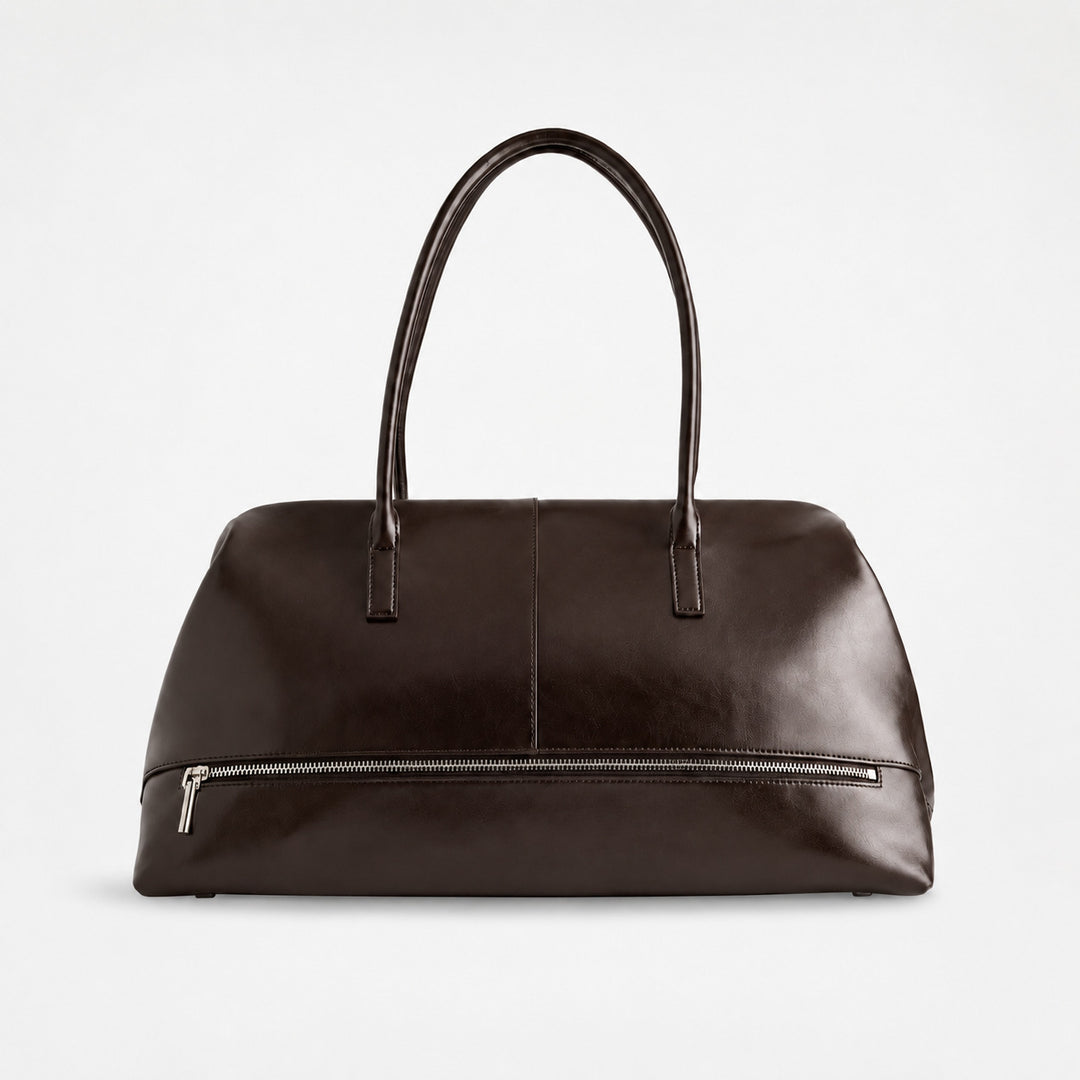 Luxurious Leather Travel Tote
