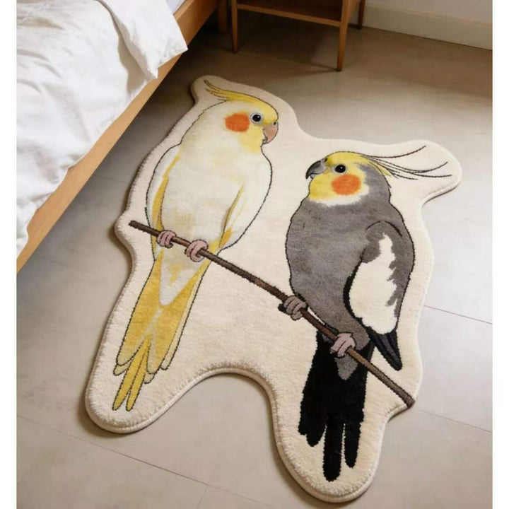 Cute Corgi Shaped Area Rug