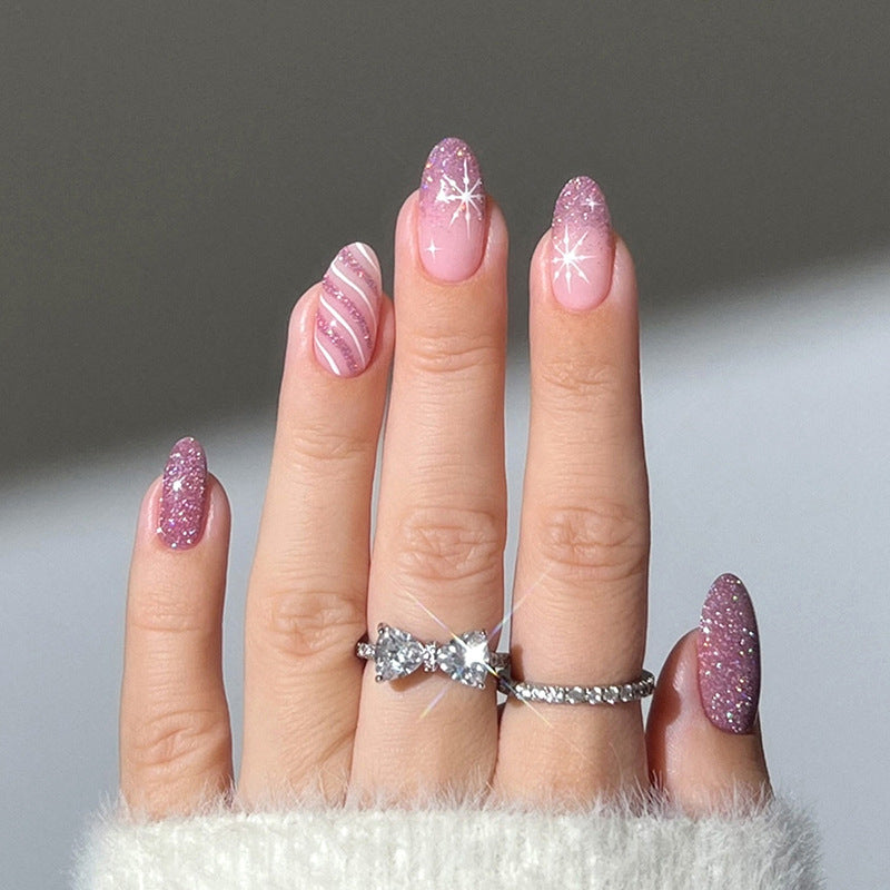 Creative Nail Art Set with Glitter and Ornament Decorations Stornfield