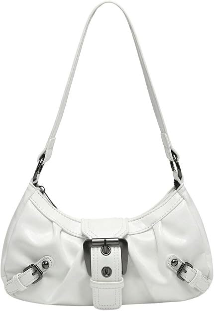 Shoulder bag with trendy design and decorative buckle closure Stornfield