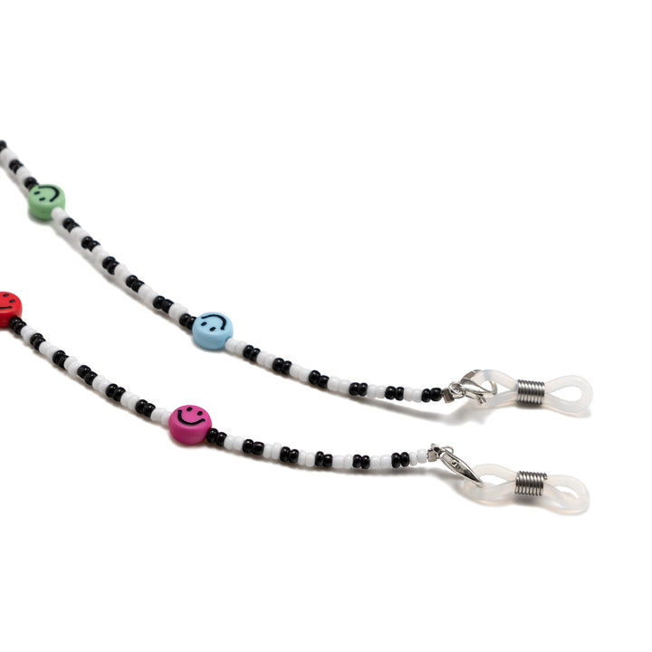 Colorful Smiley Beaded Eyewear Chain Stornfield