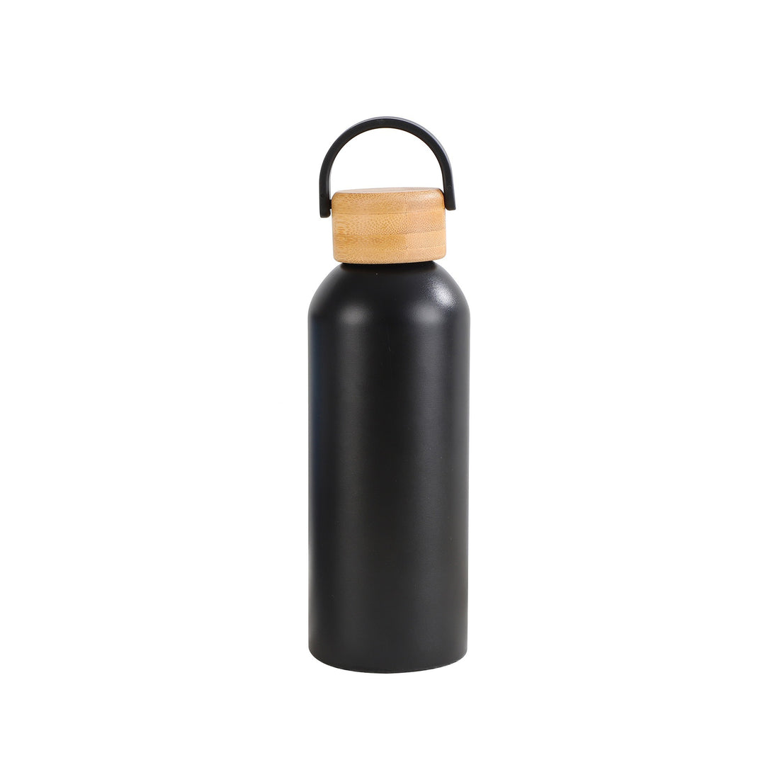 Women elegant and practical insulated bottle with bamboo lid Stornfield