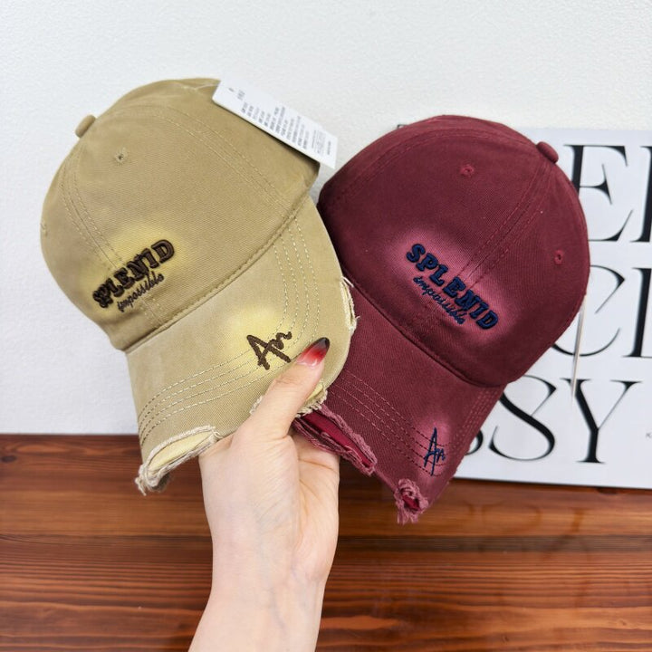 Women's Distressed Graphic Baseball Cap Stornfield