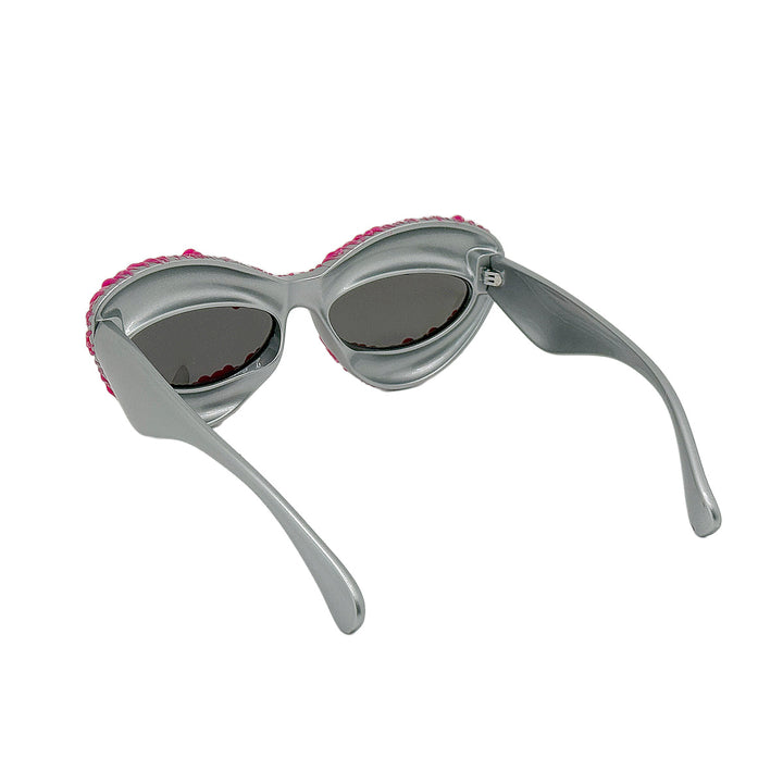Women's extravagant cat-eye sunglasses with decorative frame Stornfield