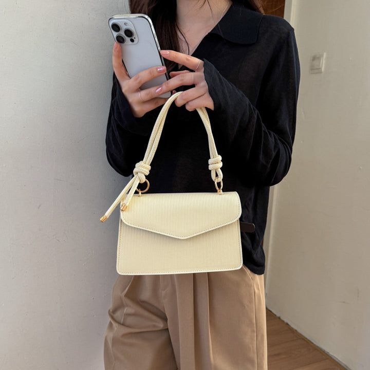 WoElegant Textured Handheld Satchel Bag Stornfield