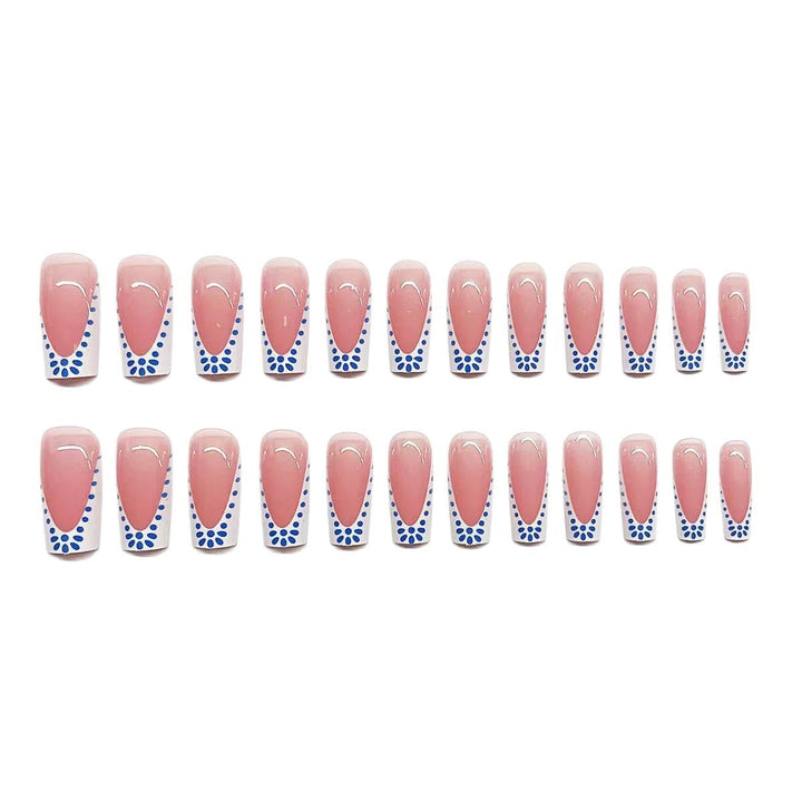 Artistic French Tip Nail Design Stornfield