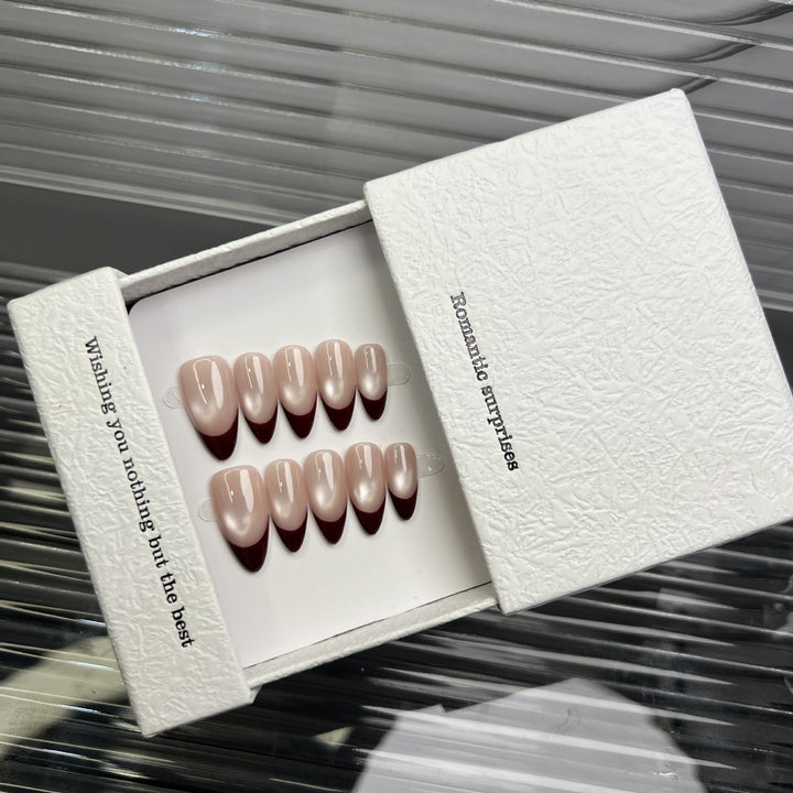 Premium Glossy Stiletto Press-On Nail Set