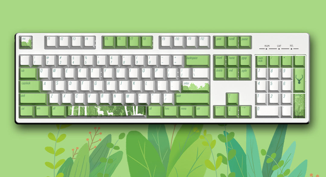 Ocean-Themed Mechanical Keyboard Stornfield