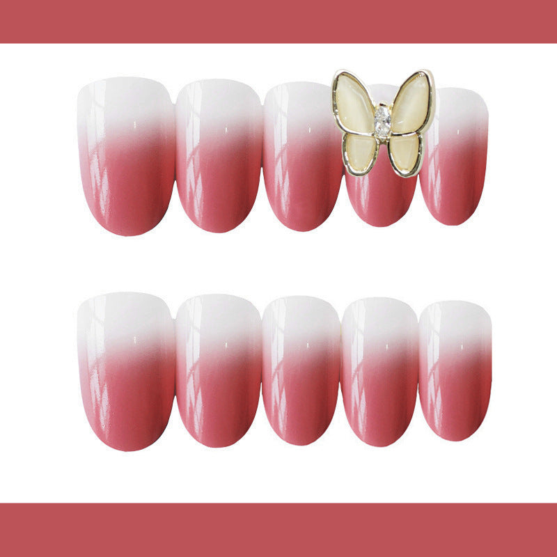 Glossy Ombre Press-On Nail Art Set Stornfield