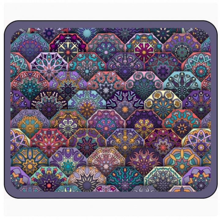 Geometric Patterned Floor Mat