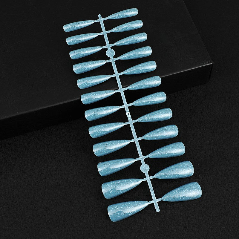 Glittering artificial nails in elegant design Stornfield