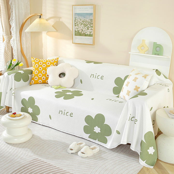 Premium Textured Sofa Throw Cover